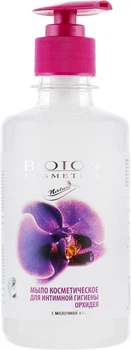 Мыло косметическое для интимной гигиены "Орхидея" - Bioton Cosmetics Nature 300ml (443955-52717)