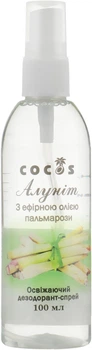 Дезодорант-спрей освежающий "Алунит" с эфирным маслом пальмарозы - Cocos 100ml (688435-31845791)