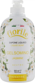 Рідке мило "Жасмин" - Parisienne Italia Fiorile Jasmine Liquid Soap 500ml (578055-34332)