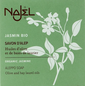 Мыло с экстрактом жасмина - Najel Jasmin Aleppo Soap 100g (576773-39117)