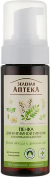 Пінка для інтимної гігієни "Біла акація та Зелений чай" - Зелена Аптека 150ml (60517-19064)