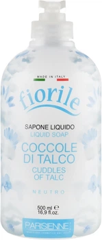 Рідке мило - Parisienne Italia Fiorile Cuddles Of Talc Liquid Soap 500ml (580371-37053)