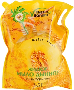 Жидкое мыло "Дыня" - Energy of Vitamins (дой-пак) 1500ml (132573-21588)