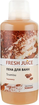 Піна для ванни Fresh Juice Tiramisu, 1 л