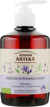 Ніжне інтимне протизапальне мило "Шалфей" - Зелена Аптека 370ml (60515-18528)