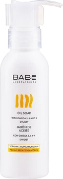 Олійне мило для душу з формулою без води та лугів у тревел форматі - Babe Laboratorios Oil Soap Travel Size 100ml