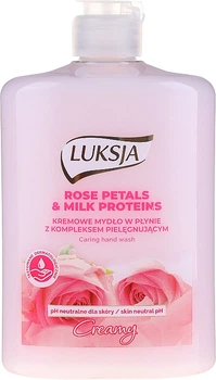 Рідке крем-мило роза - Luksja Rose Petals&Milk Proteins 500ml