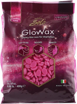 Плівковий віск для депіляції "Рожева вишня" - ItalWax Solo GloWax Cherry Pink 400g (970354-28759)