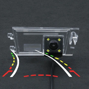 Штатная камера заднего вида Jeep Liberty, Grand Cherokee, Compass, Patriot (КЗШ-2201-1) CVBS turning lines