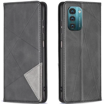 Чехол-книжка с кармашками UniCase Geometric Pattern для Nokia G21 / G11 - Black