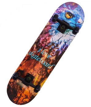 Скейт деревянный Maraton El Primo I Love Skateboard
