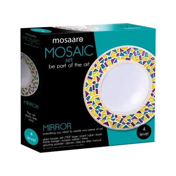 Стеклянная мозаика Mosaaro. Mirror Зеркало 300мм (MA4004)
