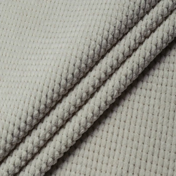 Велюр для обивки пчелиные соты EximTextile Дорис Белый ширина 140 см