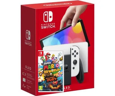ゆ*き様 Nintendo Switch 本体 Портативна ігрова приставка Nintendo Switch V2 with Neon Blue and