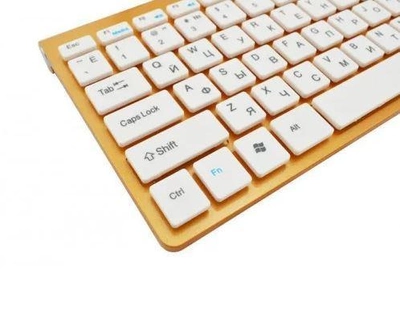 Беспроводная клавиатура с мышкой UKS 902 в стиле Apple (lin-0614-OPTTYT)