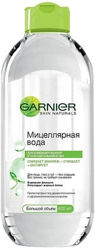 Матирующая мицеллярная вода для комбинированной и чувствительной кожи - Garnier Skin Naturals 400ml (152779-468)
