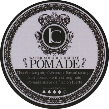 Помада для укладки волос сильной фиксации для мужчин - Lavish Care Water Soluble Deluxe Pomade Soft Pomade With Strong Hold 100ml (761723-37473)
