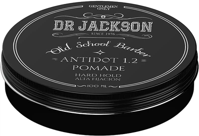 Глянцевый воск для укладки волос, сильная фиксация - Dr Jackson Gentlemen Only Old School Barber Antidot 1.2 Pomade Hard Hold 100ml (907822-68435)