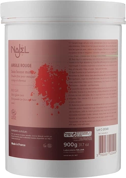 Порошок красной глины - Najel Red Clay 900g (946445-45030)