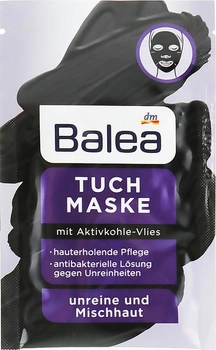 Balea Тканевая маска для лица с активированным углем (840993-61878)