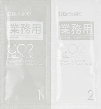 Dr. Select CO2 Gel Pack Плацентарна карбокси-маска для обличчя 2x15ml (835842-3015)