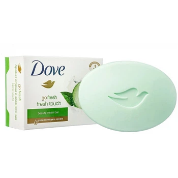 Твердое мыло Dove Прикосновение свежести 135 г (7501056371821)