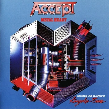 Компакт диск Cherry Red Accept Metal Heart / Kaizoku-Ban Live In Japan 1985 Expanded Edition CD 5013929912229
