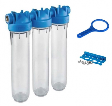 Фильтр-колба Atlas Filtri DP 20" TRIO 3/4" OT TS KIT (ZA1401401)