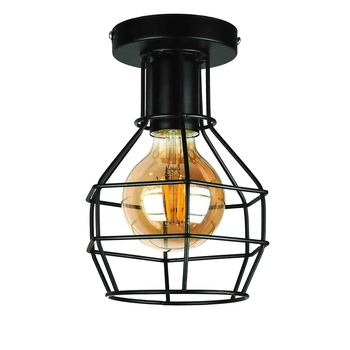 Стельова люстра Light House LS-17202F-1 BK чорна