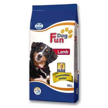 Повнораціонний сухий корм Farmina Fun Dog, для дорослих собак, з ягням, 10 кг