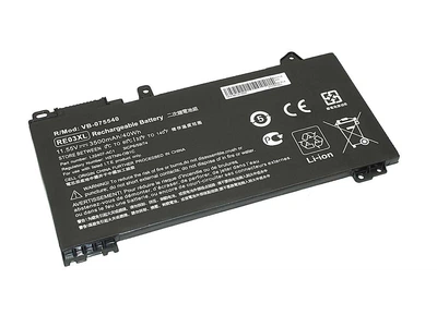 Аккумулятор для ноутбука HP RE03 ProBook 430 G6 11.55V Black 3500mAh OEM