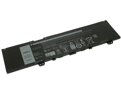 Акумулятор для ноутбука Dell F62G0 Inspiron 5370 11.4V Black 3166mAh Orig