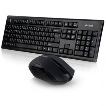 Клавіатура+миша A4Tech 3000N Black Wireless