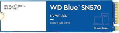 SSD диск Western Digital Blue SN570 NVMe 2TB M.2 2280 PCIe 3.0 x4 3D NAND (TLC) (WDS200T3B0C)