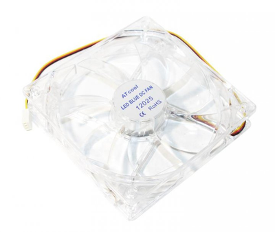 Система охлаждения ATcool 12025 Led Fan green DC (15277)