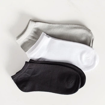 Набор носков 3 пары короткие летние бесшовные дышащие качественные ORGANIC cotton Moi FAINI 42-43 men's арт. 31000_1