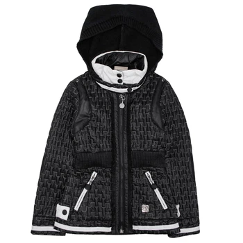 Куртка демисезонная для девочки Skorpian SK-WM55 140 см Чёрный