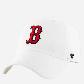 Кепка літня 47Brand Clean Up Red Sox B-RGW02GWS-WH One Size Біла (673106945317)