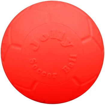 Zabawka piłka dla psa Jolly Pets Soccer Ball 15x15x15 cm Pomarańczowa SB06OR (788169720617)