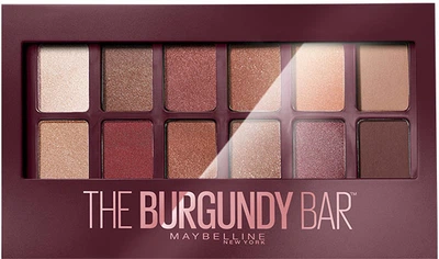 Палетка теней для век - Maybelline New York The Burgundy Bar Palette 9.6g (9.6g) (378309-1626)