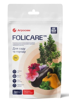 Удобрение для сада и огорода Yara Folicare 180 г