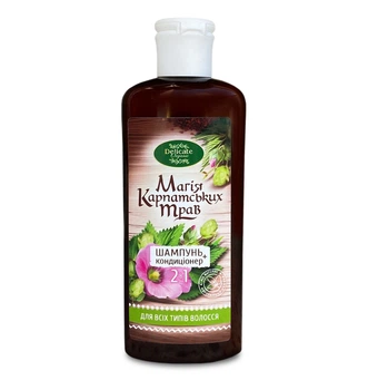 Шампунь - кондиціонер Delicate Organic Магія Карпатських трав для всіх типів волосся 250 мл