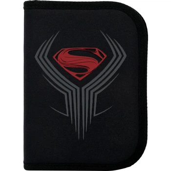 Пенал с наполнением Kite DC Comics DC22-622H, 1 отделение, 2 отворота