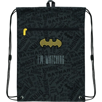 Сумка для обуви с карманом Kite Education DC Comics DC22-601M 112 г 46x33 см серый