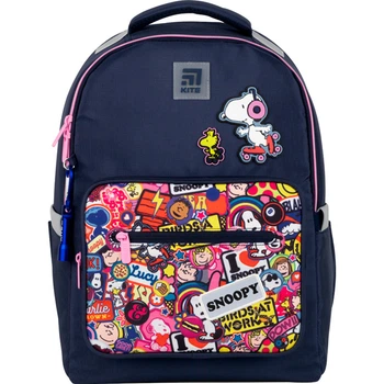 Рюкзак школьный Kite Education Snoopy SN22-770M-2 774 г 38x27x13 см синий