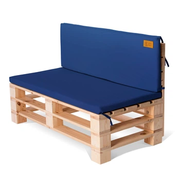 Комплект подушок для садових меблів SanchoBAG Оксфорд Темно-синій 120x40x5/120х55x5 см (pdm-1013-so105-09)