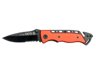 Нож складной 200 мм., лезвие 95 мм. YATO YT-76052