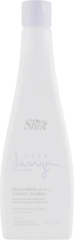 Маска для осветленных и мелированных волос - Shot Care Design Blond And Maches Hair Mask 250ml (562057-92805)