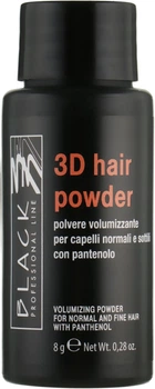 Объемная пудра для волос - Black Professional Line 3D Hair Powder 8g (758705-80707)