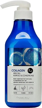 Шампунь-кондиціонер зволожуючий з колагеном - 530ml
